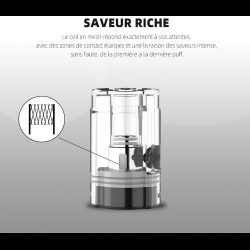 Saveur Riche Chicha Portable Hookah Air Sparkle Edition Limitée