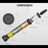 COMPOSANTS : Chicha Portable Hookah Air Sparkle Edition Limitée