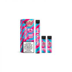 KIT WPUFF 1800 POD + 3 PODS 2ML 0.9% LIQUIDEO - Fruits des bois