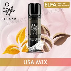 USA Mix - 2 x Capsules Pod Elfa Pro par Elf Bar - 2ml - Vape Pen