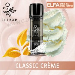 Classic Crème - 2 x Capsules Pod Elfa Pro par Elf Bar - 2ml - Vape Pen