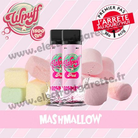 2 x Pods Mashmalow - Wpuff 1800/Liquideo