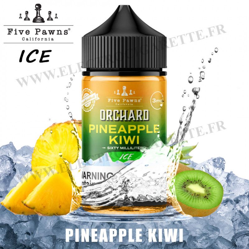 Pineapple Kiwi Ice - Orchard - Blends - Five Pawns - 50ml - 00mg Pineapple Kiwi Ice - Orchard - Blends - Five Pawns - 50ml - 00mg
