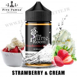 Strawberries and Cream - The Plume Room - Five Pawns - 50ml - 0mg