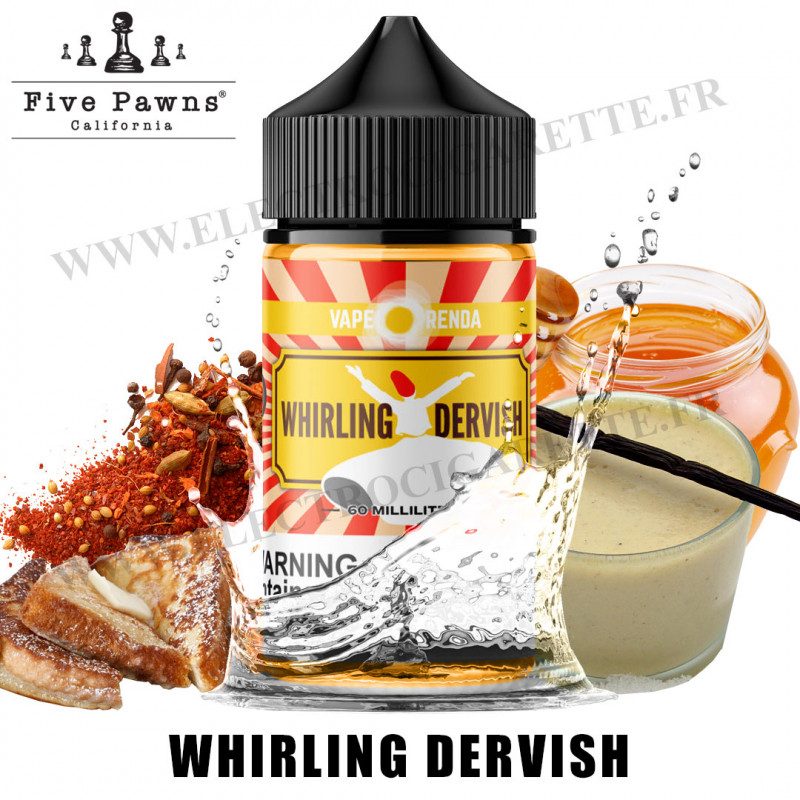 Whirling Dervish - Vape Orenda - Five Pawns - 50ml - 0mg Whirling Dervish - Vape Orenda - Five Pawns - 50ml - 0mg