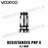 Pack de 5 x résistances Pnp X - Voopoo - 0.2 Ohm