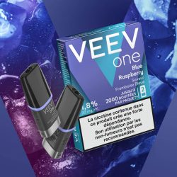 Paquet de 2 Pods pré-remplis Veev One Blue Raspberry - Veev