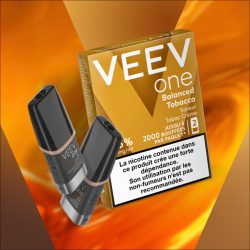 Paquet de 2 Pods pré-remplis Veev One Balanced Tobacco - Veev Classic Crème