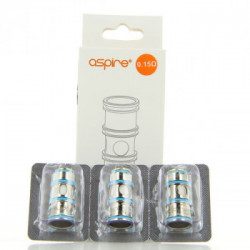 PACK DE 3 RÉSISTANCES GUROO - ASPIRE 0.15ohm