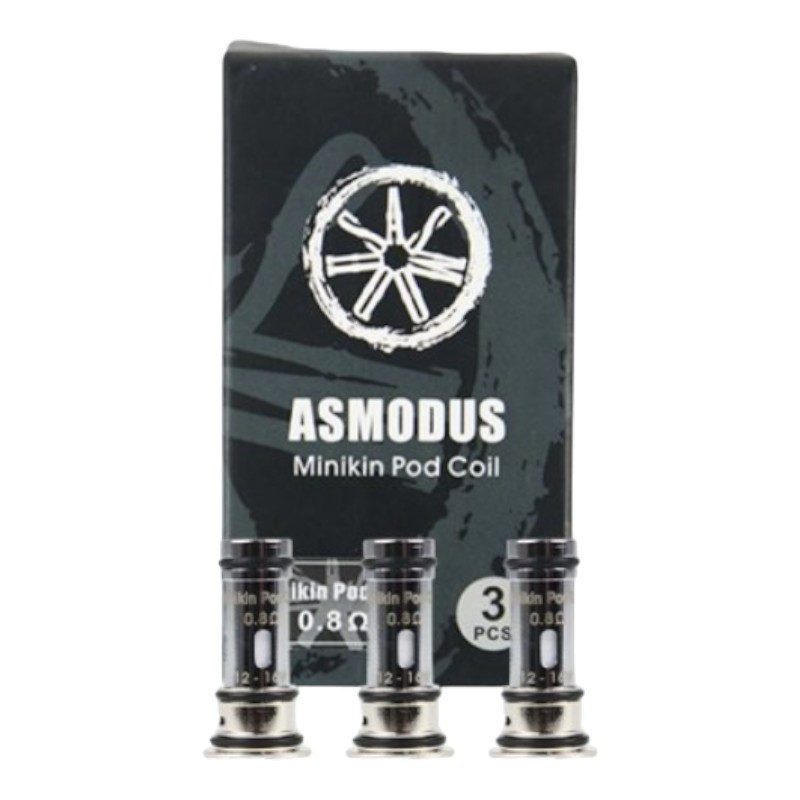 PACK DE 3 RÉSISTANCES MINIKIN ASMODUS 0.8hm PACK DE 3 RÉSISTANCES MINIKIN ASMODUS 0.8hm
