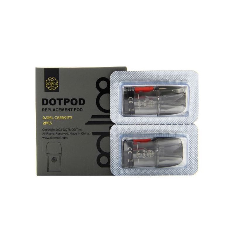 PACK DE 2 PODS 2ML DOTPOD DOTMOD PACK DE 2 PODS 2ML DOTPOD DOTMOD