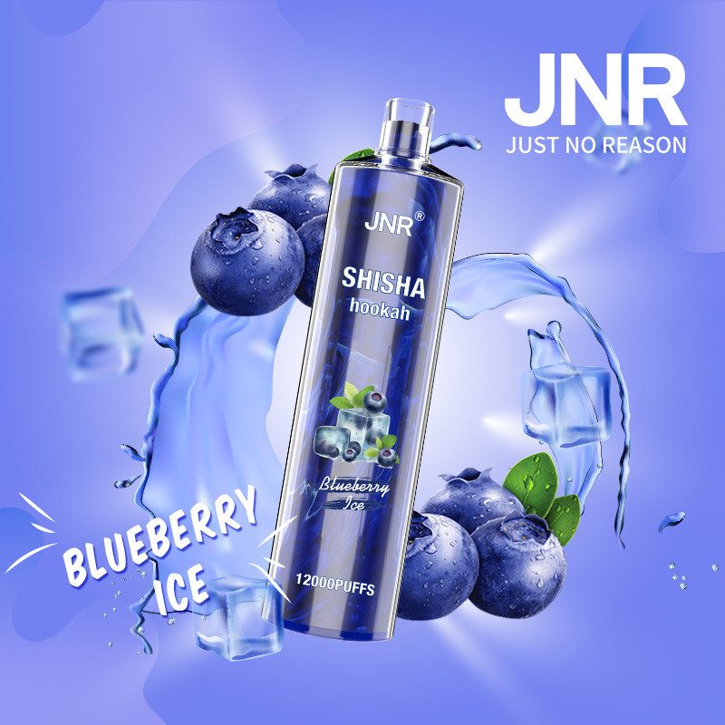 Blueberry Ice - JNR - Shisha 12000 Puffs Blueberry Ice - JNR - Shisha 12000 Puffs