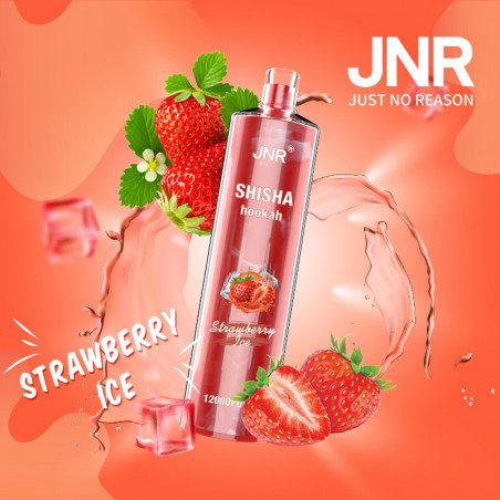 Strawberry Ice - JNR - Shisha 12000 Puffs