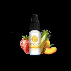 Ananas - Fraise - Pêche - Crazy Labs - MG Vape - 10 ml