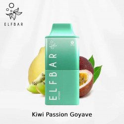 Kiwi Passion Goyave - AF5000 - Elfbar - Pod 2ml et Bouteille 10ml