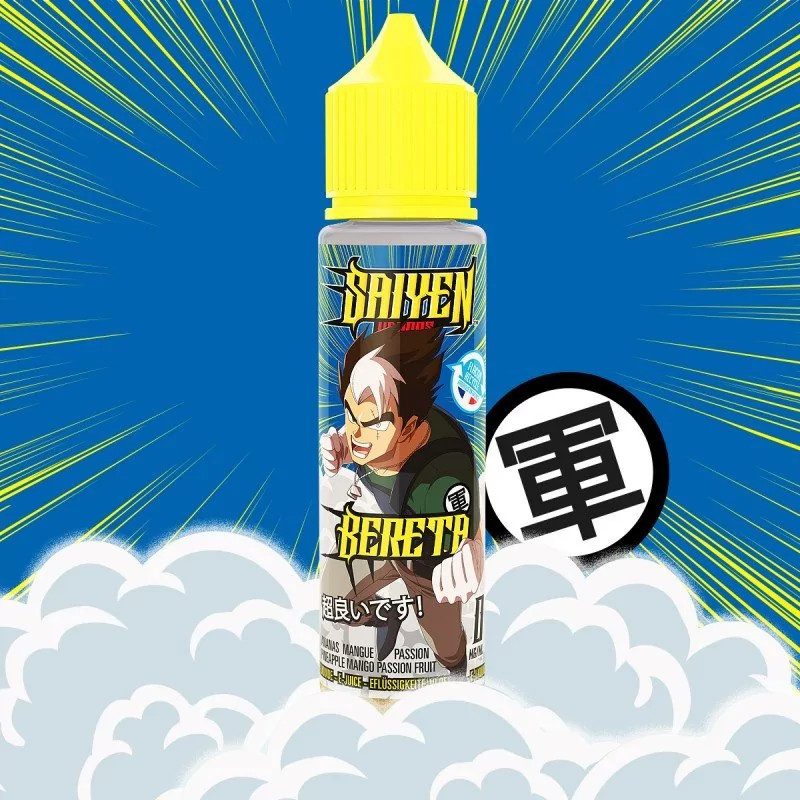 Bereta - Saiyen Vapors - ZHC 50 ml Bereta - Saiyen Vapors - ZHC 50 ml