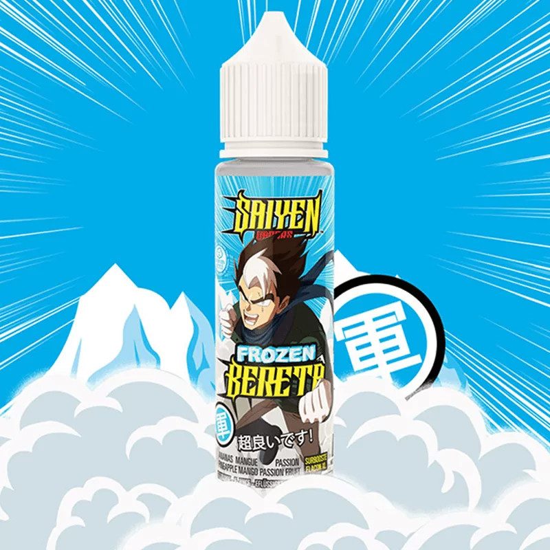 Frozen Bereta - Saiyen Vapors - ZHC 50 ml - Swoke Frozen Bereta - Saiyen Vapors - ZHC 50 ml - Swoke