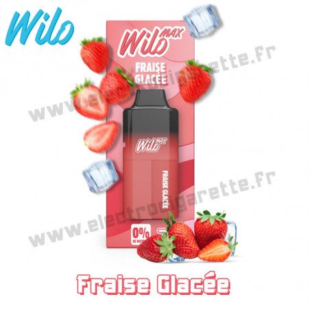 Fraise Glacée - Wilo Max - 12ml - 3000 Puffs