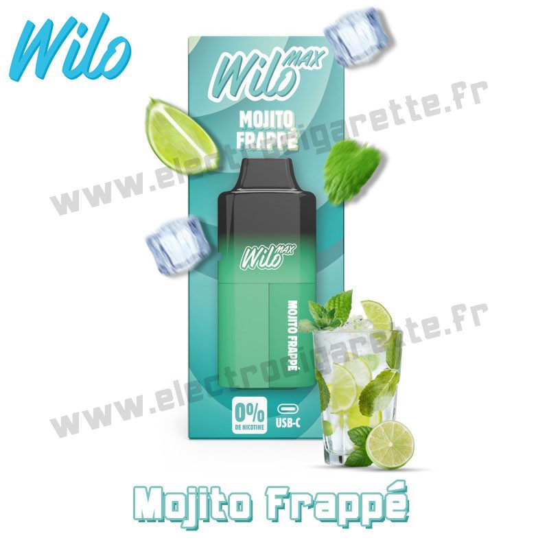Mojito Frappé - Wilo Max - 12ml - 3000 Puffs