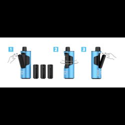 Pastèque Glacée Pack de 2 Pods Solobar 2400 2ml 20mg
