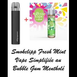 Smokclipp Fresh Mint - Vape Simplifiée au Bubble Gum Mentholé
