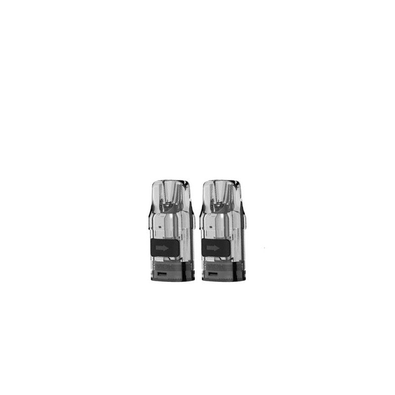 Pack de 2 Cartouches 2ml Smokclipp Pod - Smok Pack de 2 Cartouches 2ml Smokclipp Pod - Smok