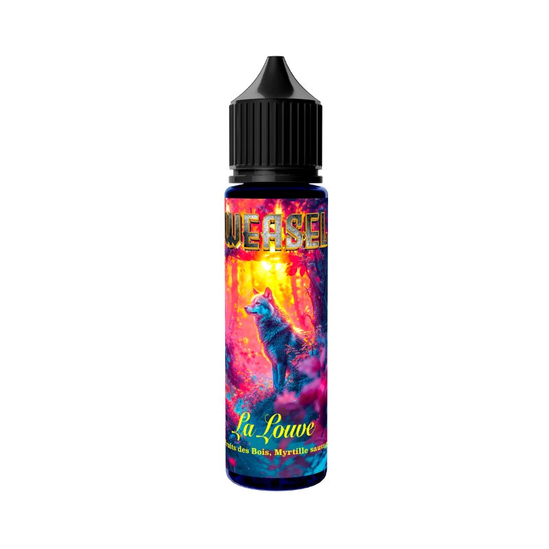 La Louve Weasel 50ml - Myrtille Sauvage & Fruits des Bois PG/VG 50/50 La Louve Weasel 50ml - Myrtille Sauvage & Fruits des Bois PG/VG 50/50
