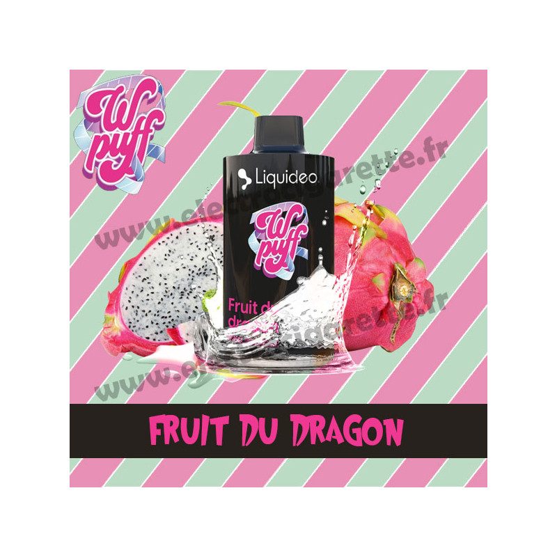 Cartouche Pod Wpuff 12K 00mg - Fruit du dragon - Liquideo Cartouche Pod Wpuff 12K 00mg - Fruit du dragon - Liquideo