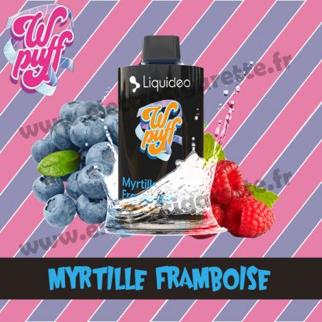 Cartouche Pod Wpuff 12K 00mg - Myrtille Framboise Citron - Liquideo