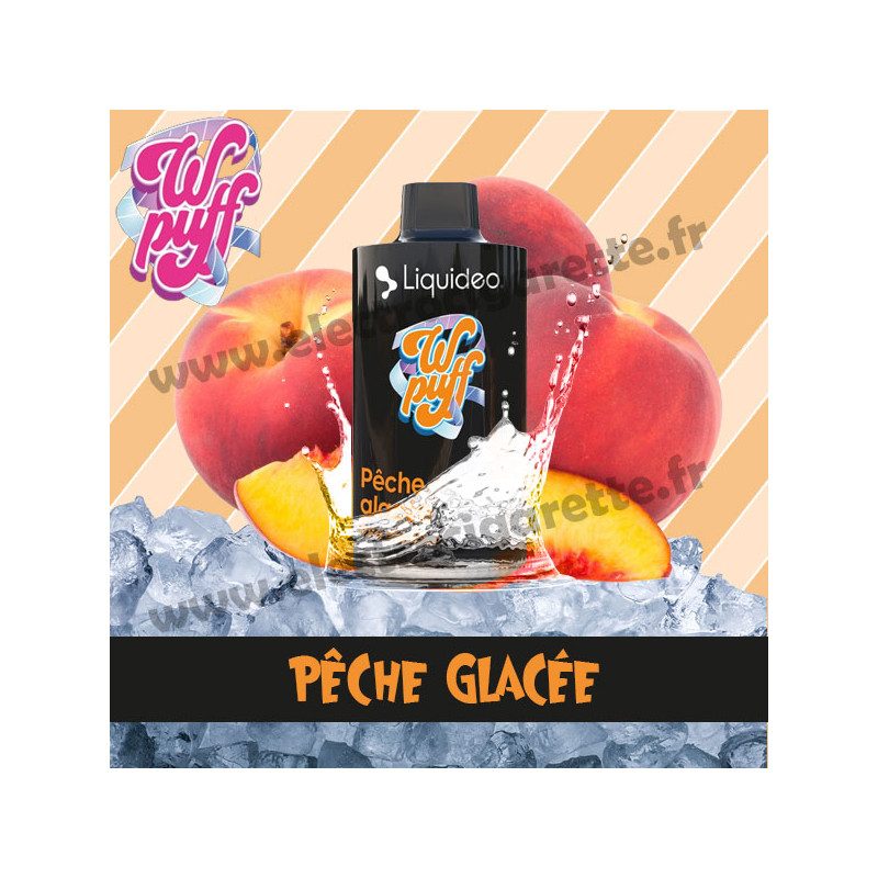 Cartouche Pod Wpuff 12K 00mg - Pêche Glacée - Liquideo Cartouche Pod Wpuff 12K 00mg - Pêche Glacée - Liquideo