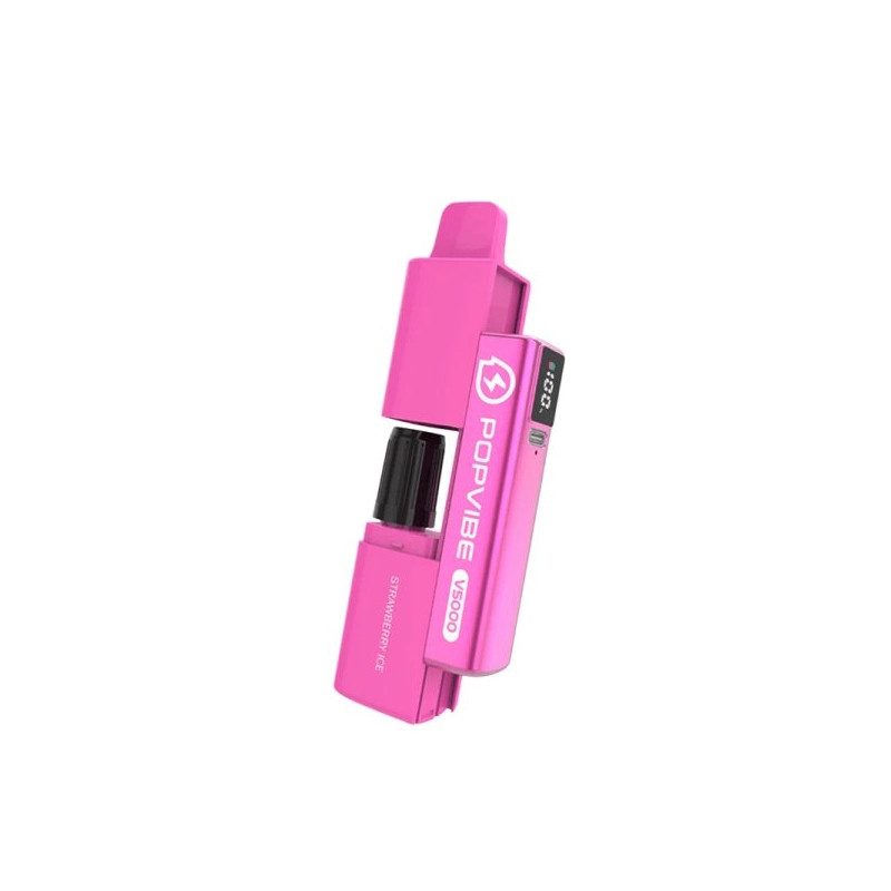 5000 Puff Strawberry Kiwi - V5000 by Popvibe 20mg 5000 Puff Strawberry Kiwi - V5000 by Popvibe 20mg