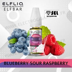 Blueberry Sour Raspberry - Elfliq - Elfbar - 10ml - Recharge eliquide