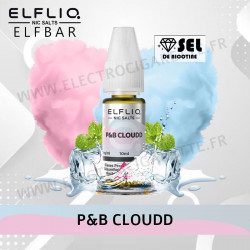 P and B Cloudd - Elfliq - Elfbar - 10ml - Recharge eliquide