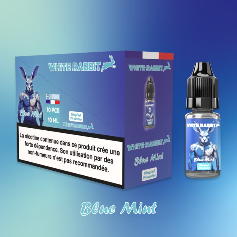 Blue Mint - White Rabbit Puff eSalt - 10ml - Sel de nicotine Blue Mint - White Rabbit Puff eSalt - 10ml - Sel de nicotine