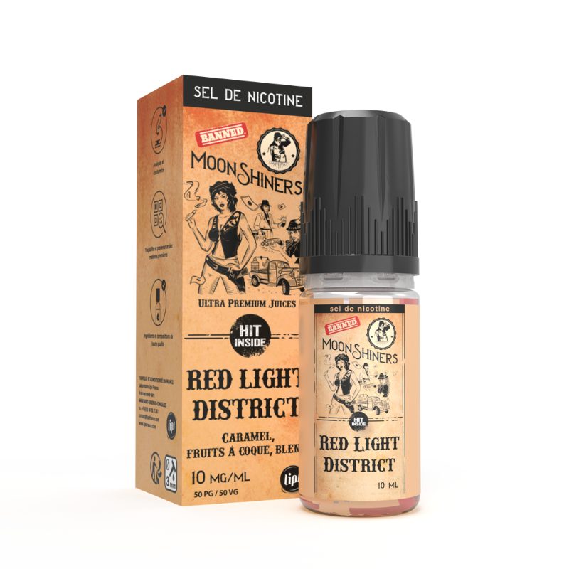 Red Light District Nic Salt 10ml - Saveur Intense et Nuancée Red Light District Nic Salt 10ml - Saveur Intense et Nuancée