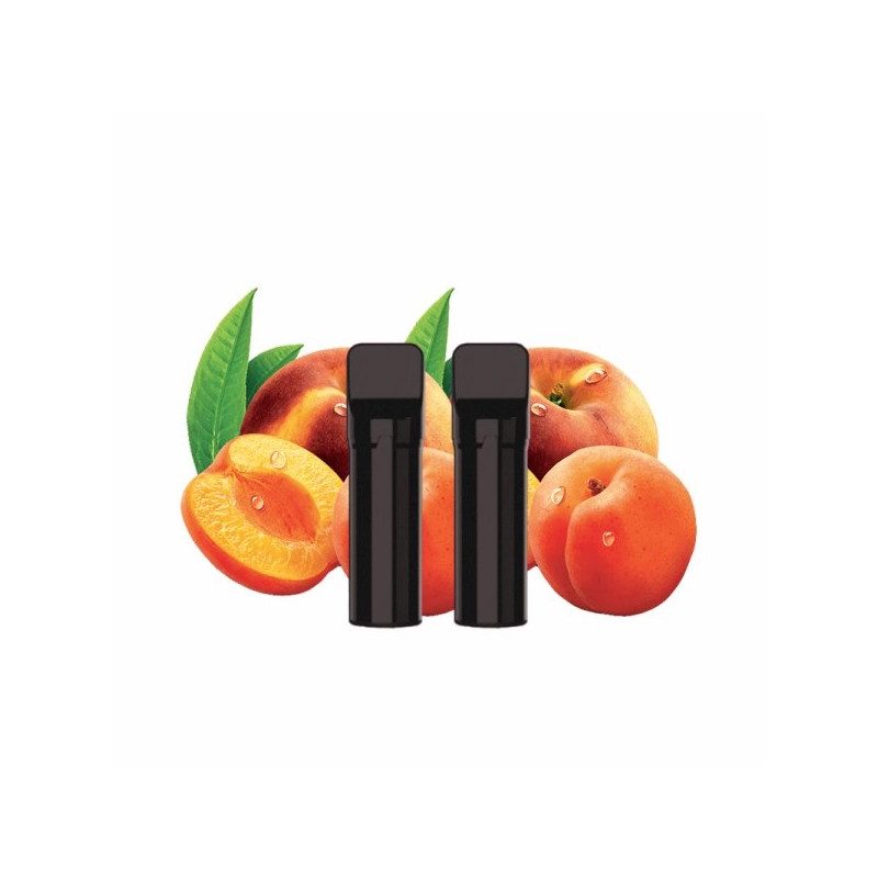 Ensemble Prodigy par Vape Maker avec arômes de pêche et brugnon pour une expérience de vape juteuse