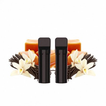 Ensemble Prodigy par Vape Maker avec arômes de vanille et caramel pour une expérience de vape gourmande et douce