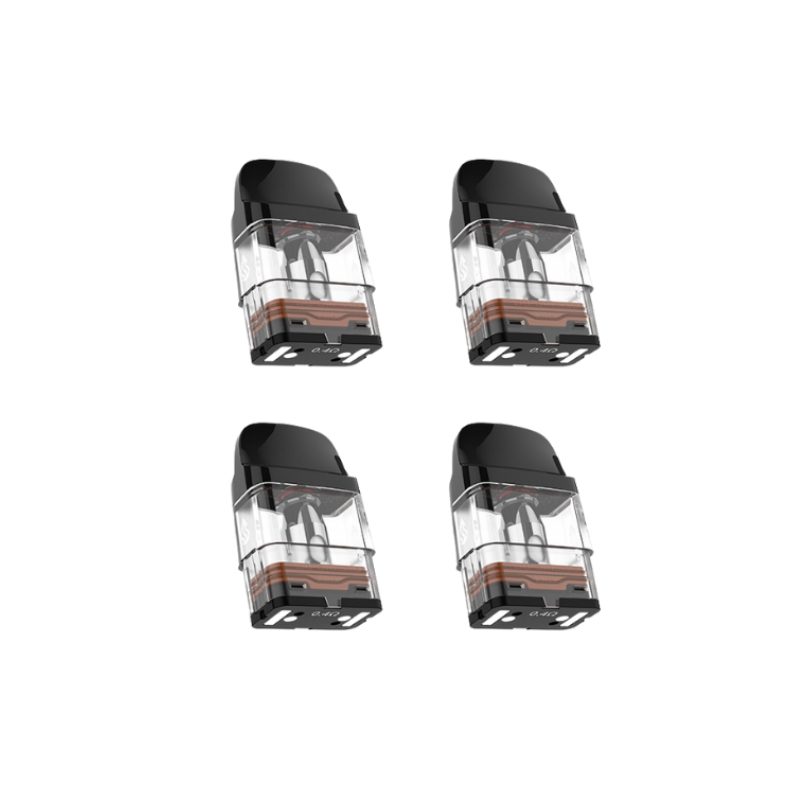 Pack de 4 cartouches 3ml Xros Pro Series Vaporesso, résistance intégrée, remplissage par le haut, compatibles avec Kit Xros Pro