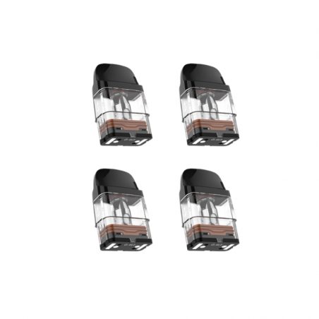 Pack de 4 cartouches 3ml Xros Pro Series Vaporesso, résistance intégrée, remplissage par le haut, compatibles avec Kit Xros Pro
