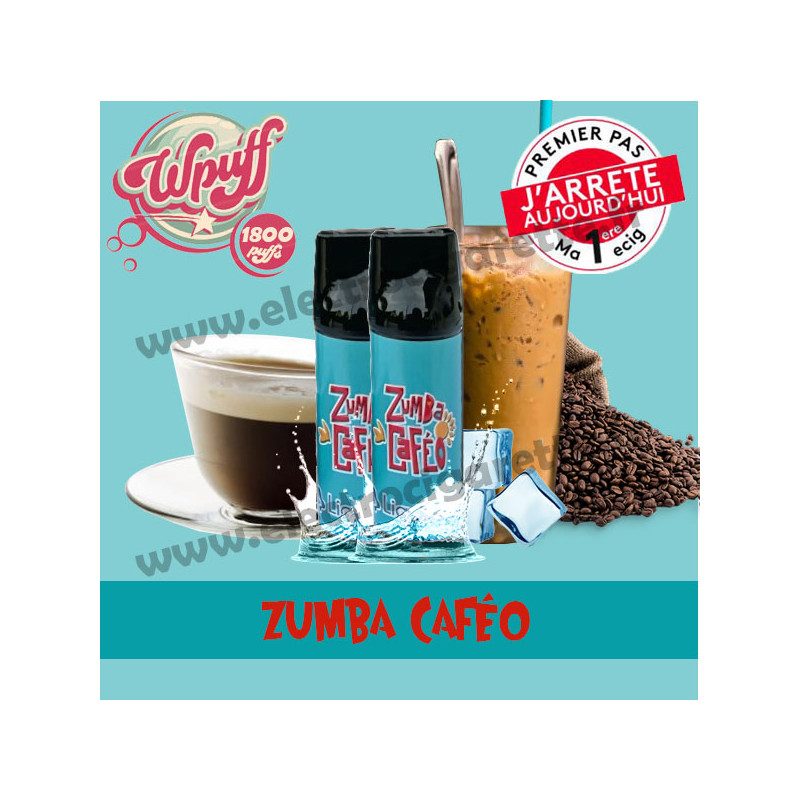 2 x pods Zumba Cafeo - Wpuff 1800/Liquideo