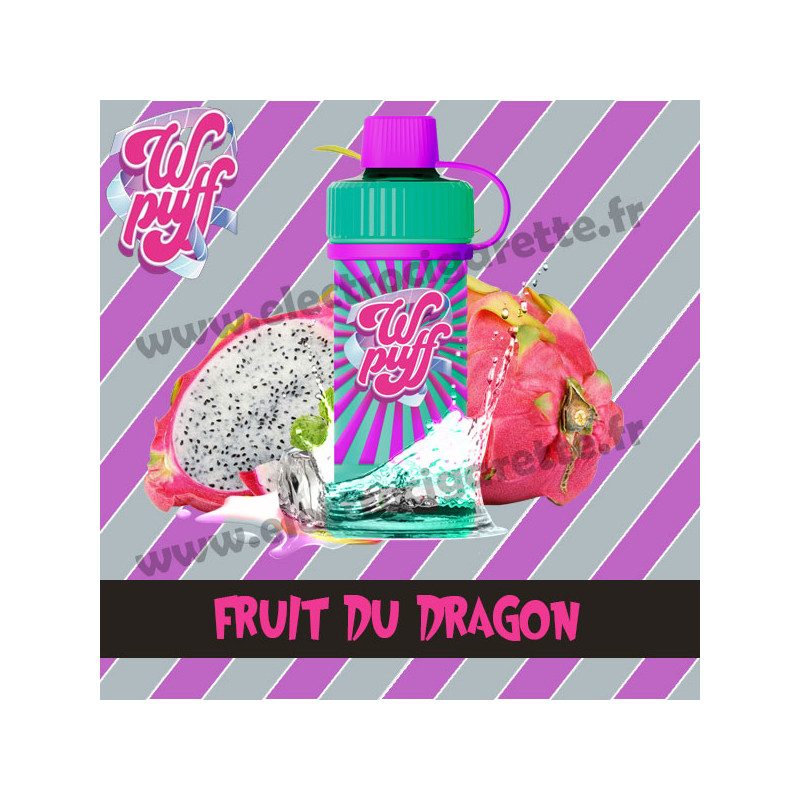 Kit Batterie avec Cartouche Pod Wpuff 12K 00mg - Fruit du dragon - Liquideo Kit Batterie avec Cartouche Pod Wpuff 12K 00mg - Fruit du dragon - Liquideo