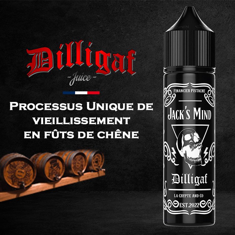 Jack's Mind pistache e-liquide premium Jack's Mind pistache e-liquide premium
