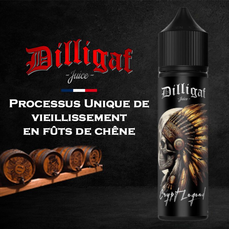 Crypt Legend Dilligaf e-liquide premium Crypt Legend Dilligaf e-liquide premium