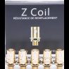 5 résistances Z-Coil  1ohm