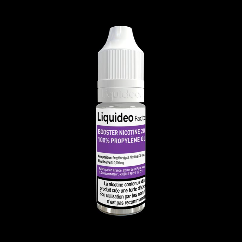 Booster Liquideo 10ml 20mg - Full PG Booster Liquideo 10ml 20mg - Full PG