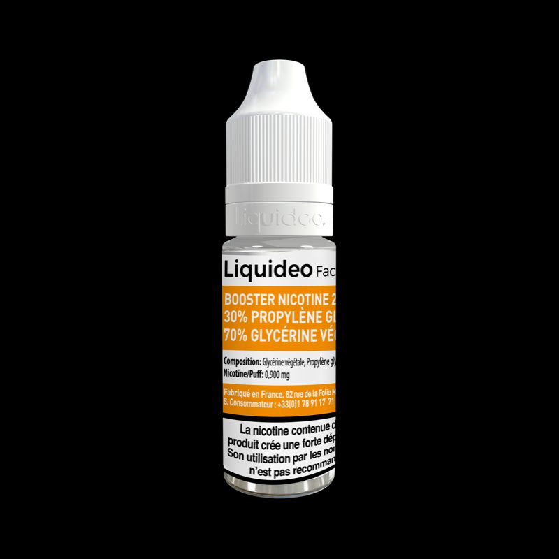 Booster Liquideo 30/70 10ml 20mg : Pour une Vape Équilibrée entre Saveur et Vapeur