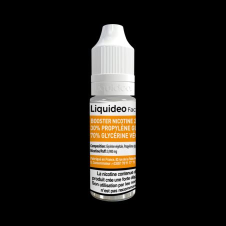 Booster Liquideo 30/70 10ml 20mg : Pour une Vape Équilibrée entre Saveur et Vapeur