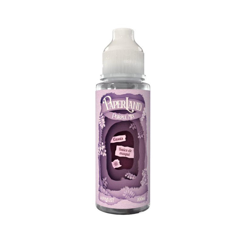 Purple Mix Paperland Airmust 100ml 00mg Purple Mix Paperland Airmust 100ml 00mg