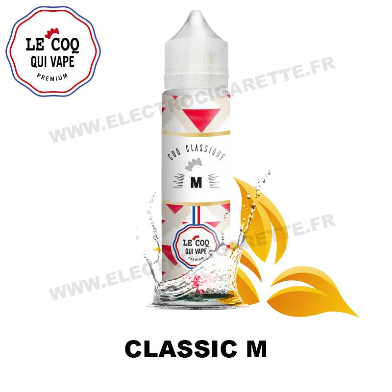 M 50ml Coq Classique - Le Coq qui Vape 0mg M 50ml Coq Classique - Le Coq qui Vape 0mg
