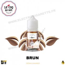 Concentré Brun 30ml Coq Classique - Le Coq qui Vape